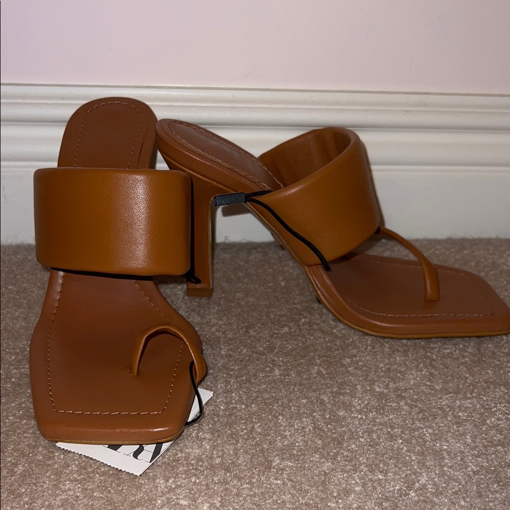 Zara Tan Women's Heeled Sandals